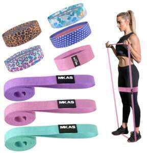 Long Booty Band Hip Circle Loop Resistance Band Workout Exercise for Legs Thigh Glute Butt Squat
